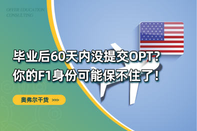 毕业后60天内没提交OPT？你的F1身份可能保不住了！