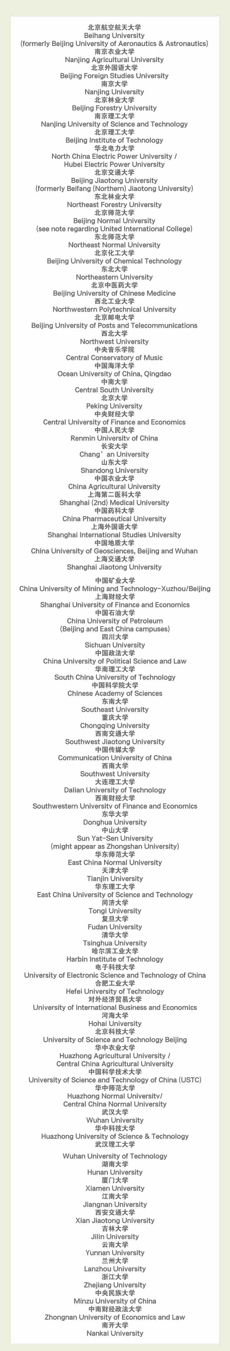 英国伦敦大学学院首次发布中国大学认可名单！名校梦彻底凉凉了？(图4)