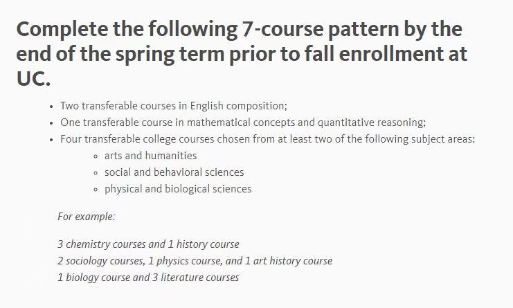 「干货帖」社区大学转学UC攻略，收藏不亏哦！(图5)