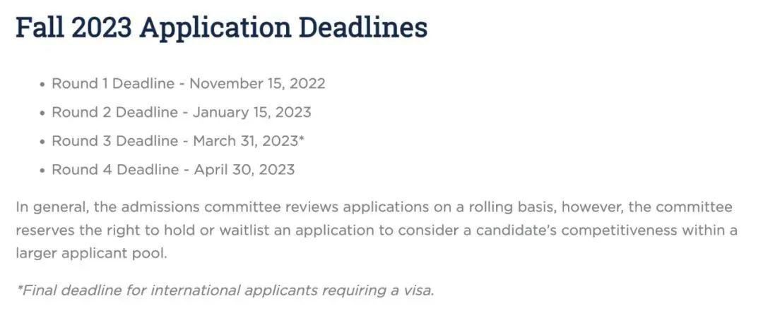 23 fall开跑了？美国多所高校公布23Fall 申请开放及截止日期！(图14)
